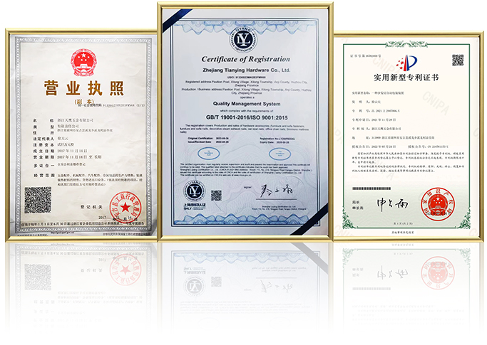 شركة تشجيانغ تيانيينغ لمنتجات الأجهزة المحدودة